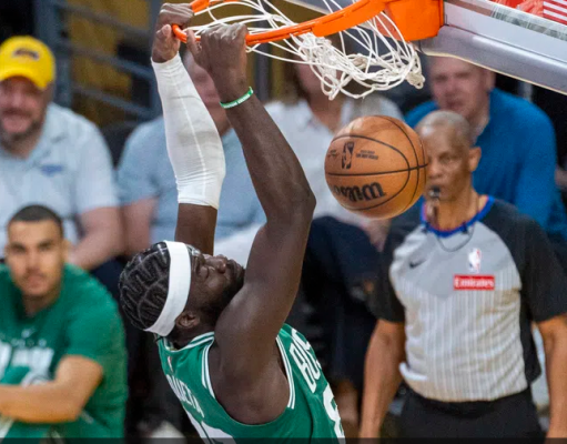 Neemias shines with a double-double in the Celtics’ victory over the Lakers.