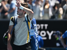 Portuguese tennis player Jaime Faria loses in his debut in the main draw of the Madrid Masters